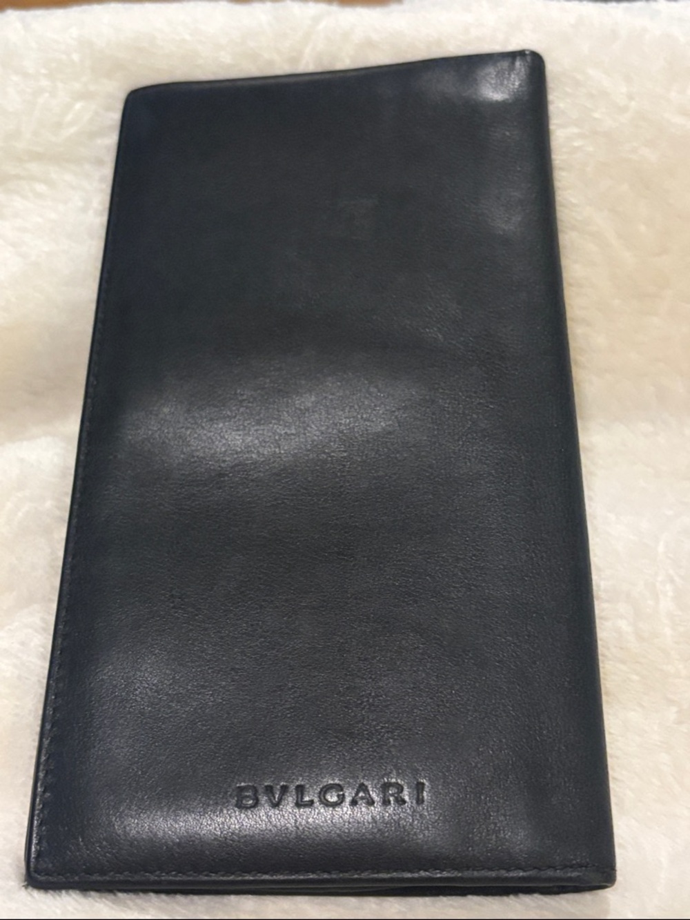 Bulgari Leather Long Wallet